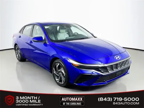 Blue 2025 Hyundai Elantra Limited for sale in Summerville, SC