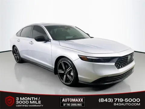 Black 2024 Honda Accord Hybrid Sport for sale in Summerville, SC