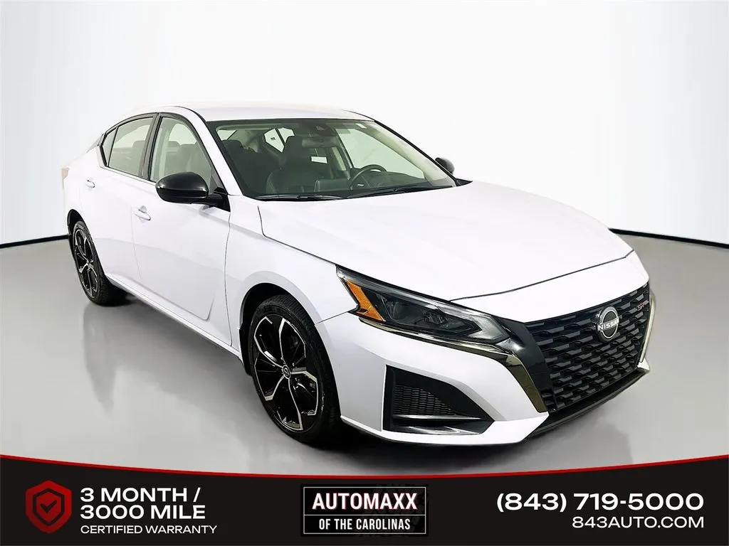 White 2025 Nissan Altima 2.5 SR for sale in Summerville, SC