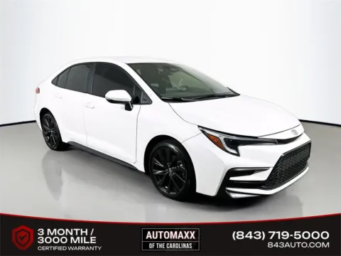 White 2024 Toyota Corolla SE for sale in Summerville, SC