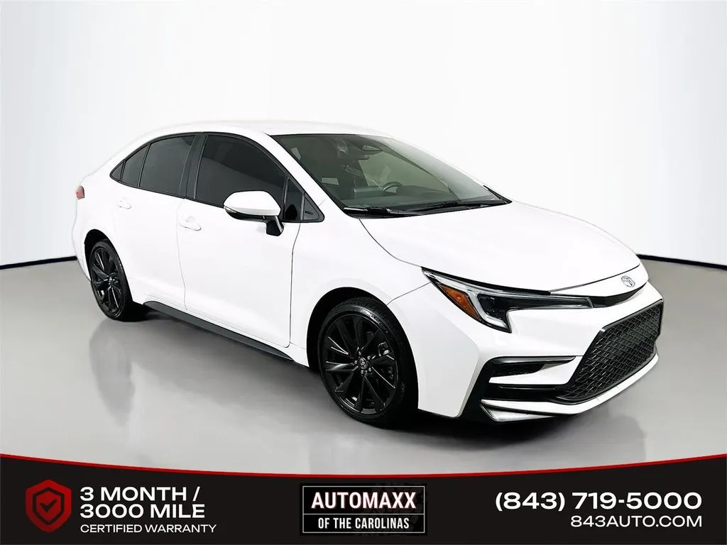 White 2024 Toyota Corolla SE for sale in Summerville, SC