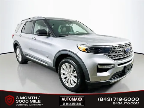 Silver 2021 Ford Explorer King Ranch for sale in Summerville, SC