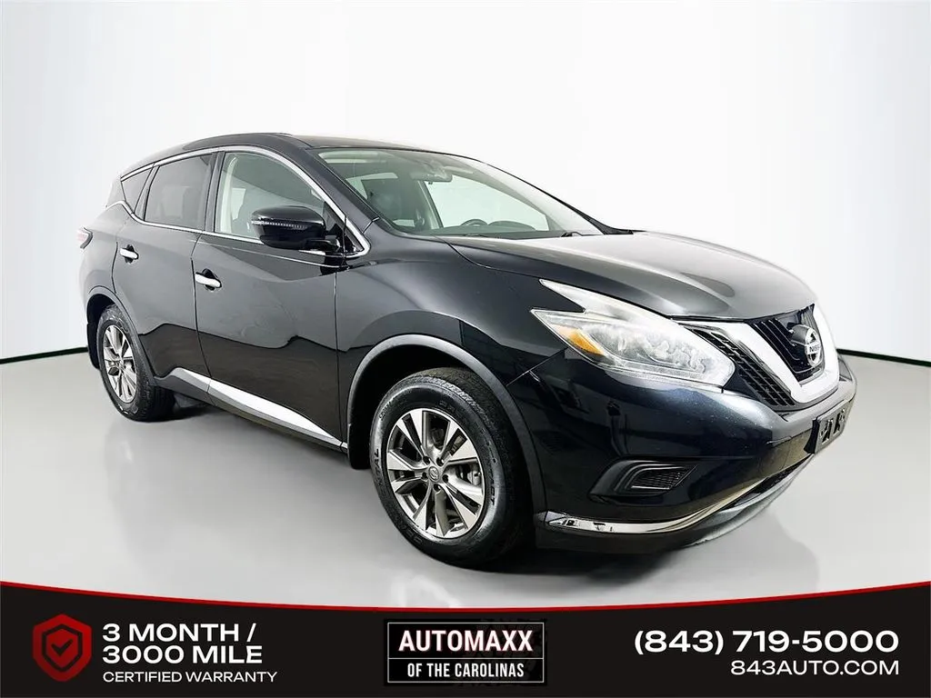Black 2018 Nissan Murano S for sale in Summerville, SC