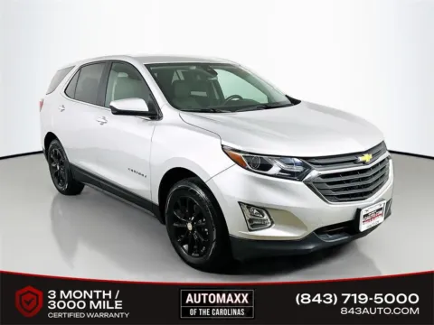 Silver 2021 Chevrolet Equinox LT for sale in Summerville, SC
