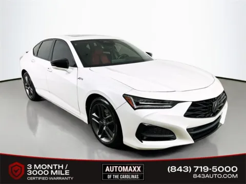 White 2025 Acura TLX A-Spec Package for sale in Summerville, SC