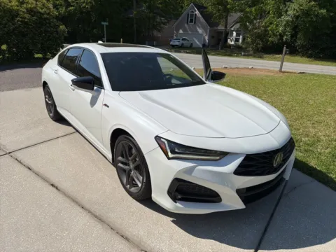 White 2025 Acura TLX A-Spec Package for sale in Summerville, SC