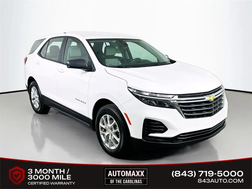 White 2023 Chevrolet Equinox LS for sale in Summerville, SC