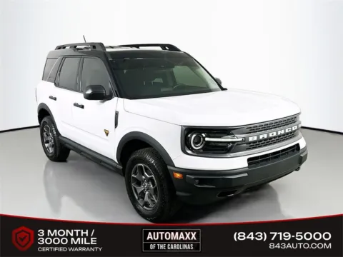 White 2024 Ford Bronco Sport Badlands for sale in Summerville, SC