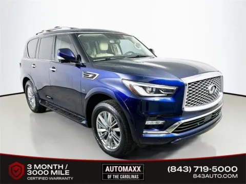 Beige 2018 INFINITI QX80 for sale in Summerville, SC