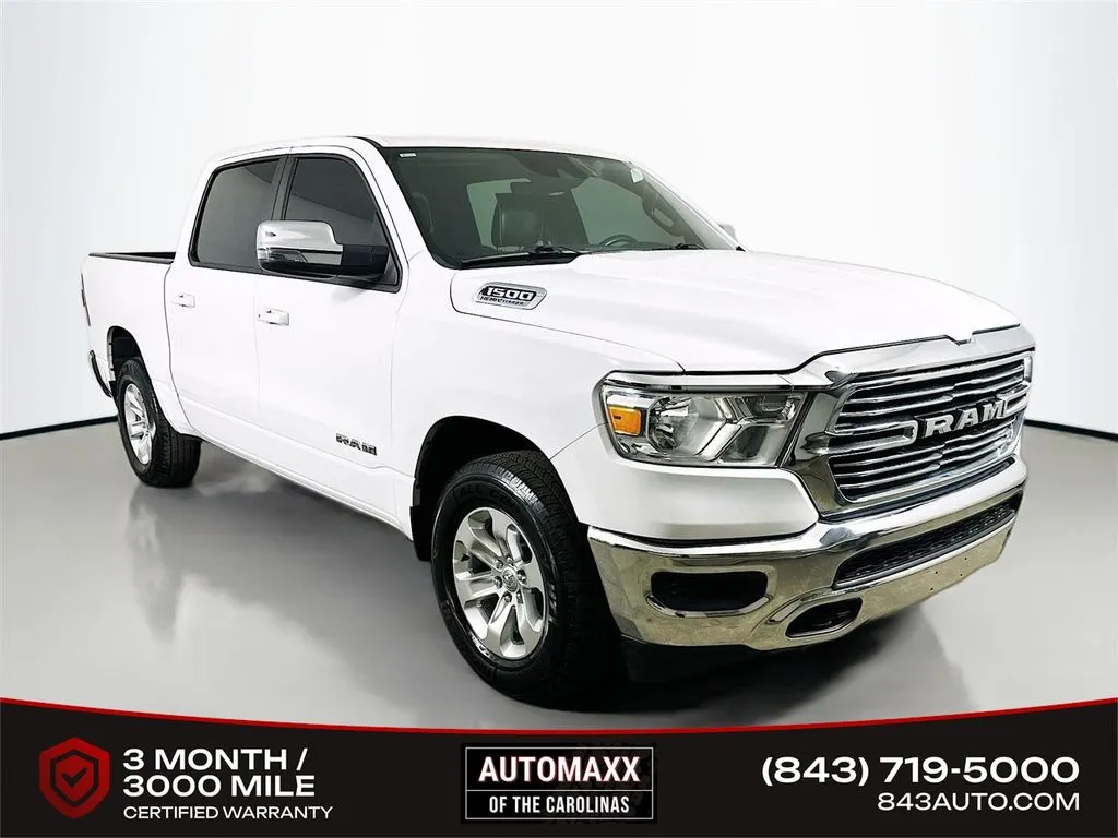 White 2024 Ram 1500 Laramie for sale in Summerville, SC