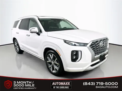 White 2021 Hyundai Palisade Limited for sale in Summerville, SC