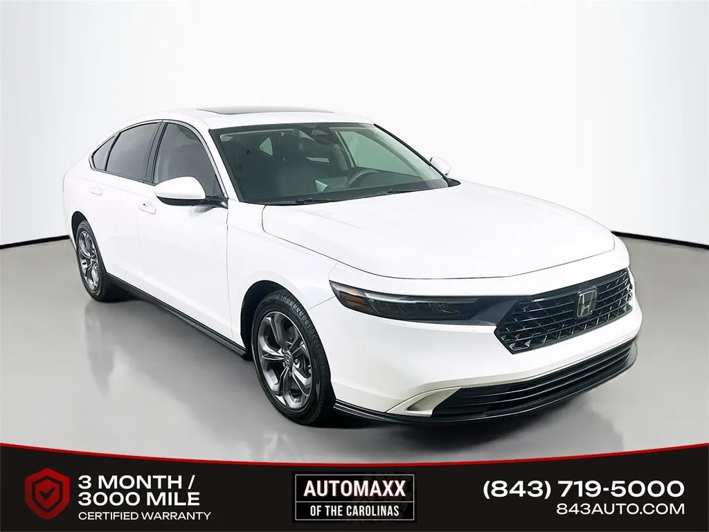 White 2024 Honda Accord EX for sale in Summerville, SC