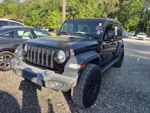 Black 2018 Jeep Wrangler Unlimited Sport for sale in Summerville, SC