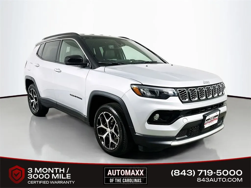 Silver 2024 Jeep Compass Limited for sale in Summerville, SC