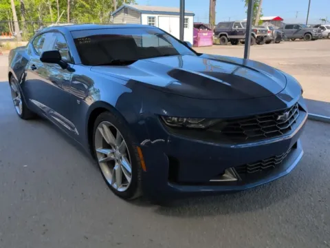 Blue 2019 Chevrolet Camaro 1LT for sale in Summerville, SC