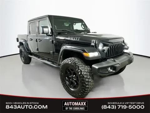 Black 2022 Jeep Gladiator Willys for sale in Summerville, SC