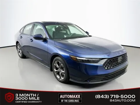 Blue 2024 Honda Accord EX for sale in Summerville, SC