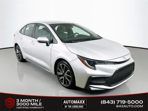 Silver 2021 Toyota Corolla SE for sale in Summerville, SC
