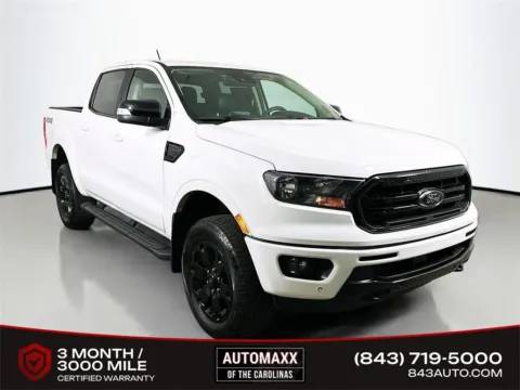 White 2022 Ford Ranger Lariat for sale in Summerville, SC