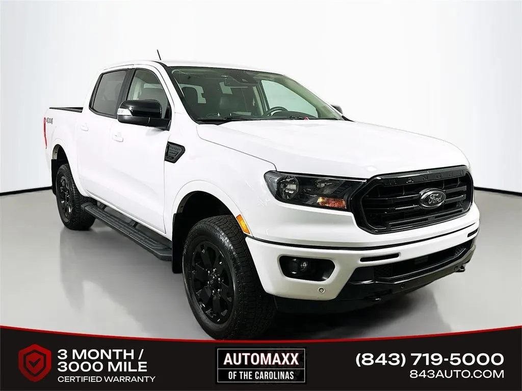White 2022 Ford Ranger Lariat for sale in Summerville, SC