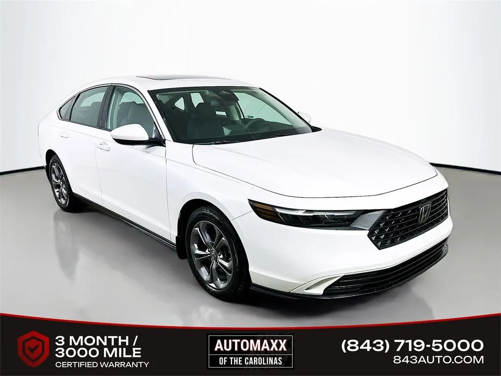 White 2024 Honda Accord EX for sale in Summerville, SC