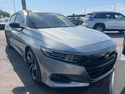 Silver 2021 Honda Accord Sport for sale in Summerville, SC