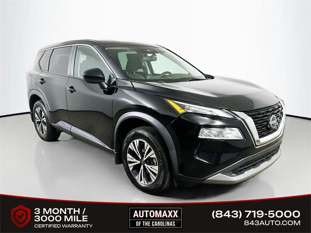 Black 2023 Nissan Rogue SV for sale in Summerville, SC