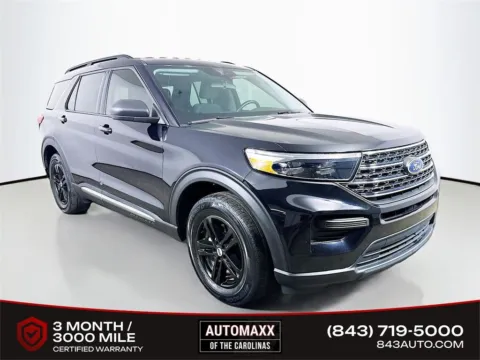 Black 2023 Ford Explorer XLT for sale in Summerville, SC