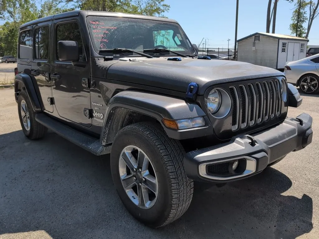 Gray 2018 Jeep Wrangler Unlimited Sahara for sale in Summerville, SC