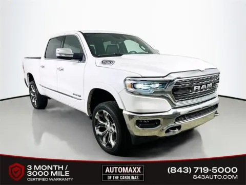 White 2021 Ram 1500 Limited for sale in Summerville, SC