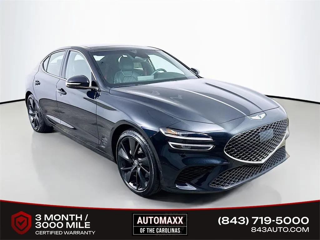 Black 2023 Genesis G70 2.0T for sale in Summerville, SC