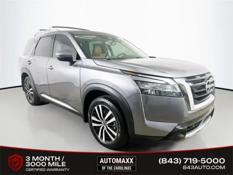 Gray 2023 Nissan Pathfinder Platinum for sale in Summerville, SC