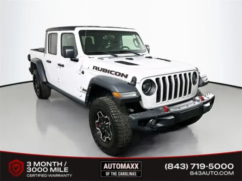 White 2022 Jeep Gladiator Rubicon for sale in Summerville, SC