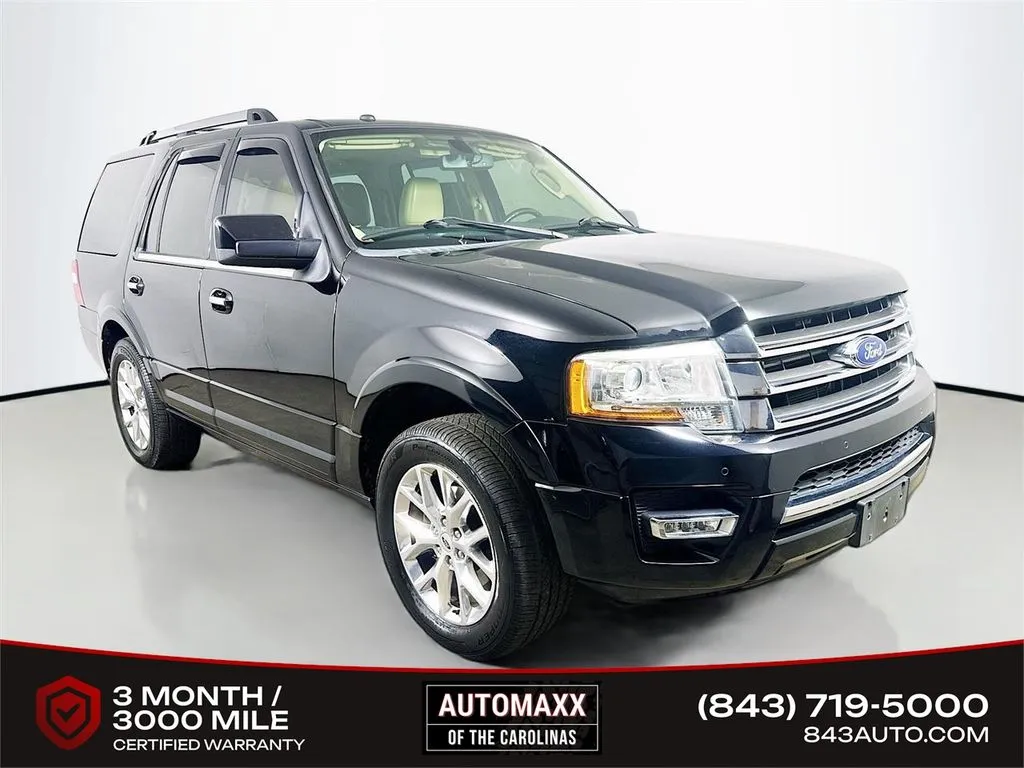 Black 2017 Ford Expedition Limited for sale in Summerville, SC