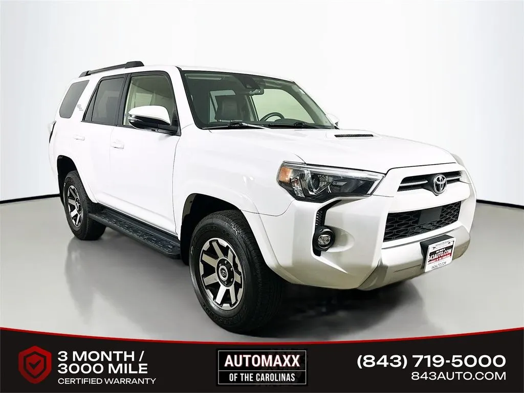 White 2024 Toyota 4Runner TRD Off-Road Premium for sale in Summerville, SC