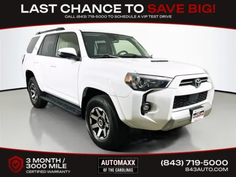 White 2024 Toyota 4Runner TRD Off-Road Premium for sale in Summerville, SC
