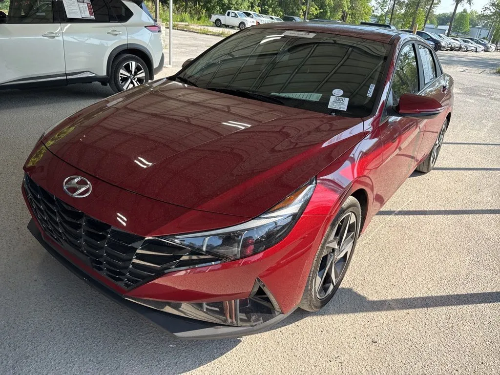 Red 2023 Hyundai Elantra Limited for sale in Summerville, SC