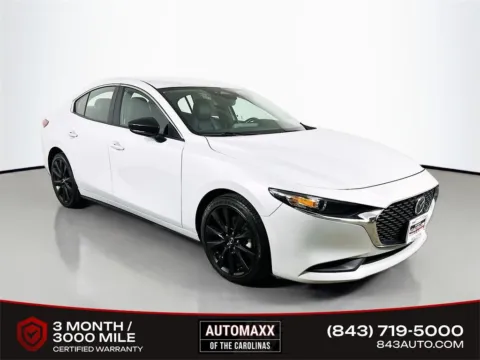 White 2024 Mazda Mazda3 2.5 S Select Sport for sale in Summerville, SC