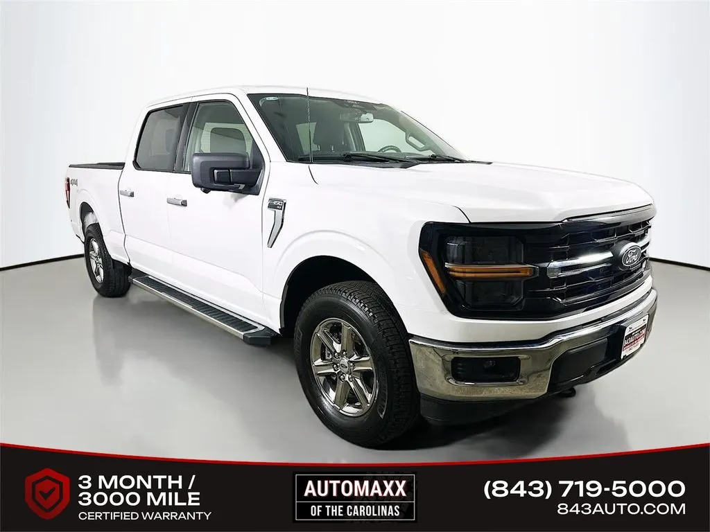 White 2024 Ford F-150 XLT for sale in Summerville, SC