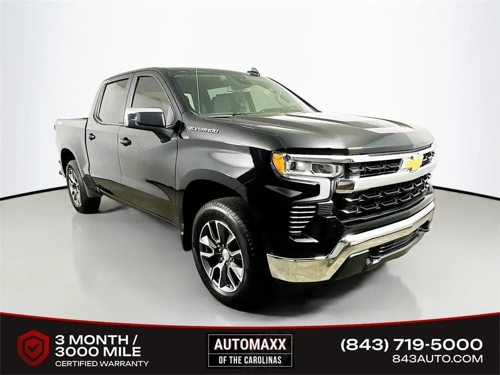 Black 2023 Chevrolet Silverado 1500 LT for sale in Summerville, SC