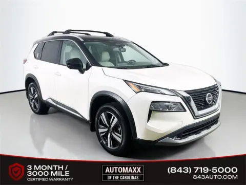 White 2021 Nissan Rogue SL for sale in Summerville, SC