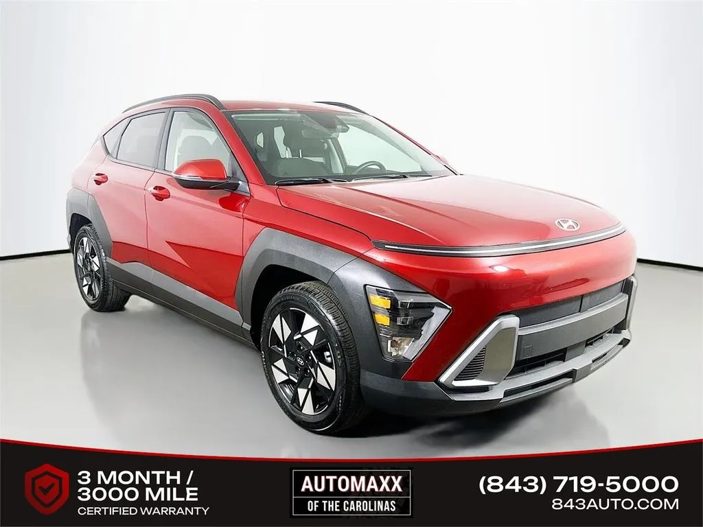 Red 2025 Hyundai Kona SEL for sale in Summerville, SC