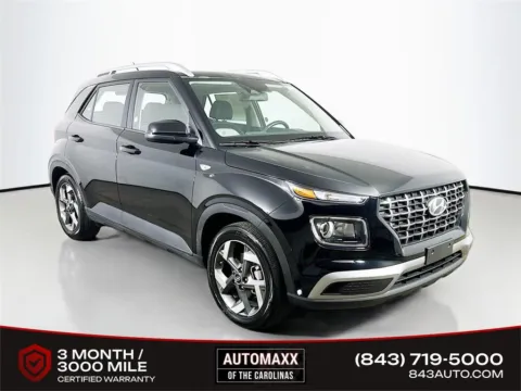 Black 2025 Hyundai Venue SEL for sale in Summerville, SC