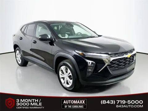 Black 2025 Chevrolet Trax LS for sale in Summerville, SC