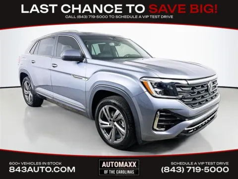 Gray 2024 Volkswagen Atlas Cross Sport 2.0T SEL R-Line for sale in Summerville, SC