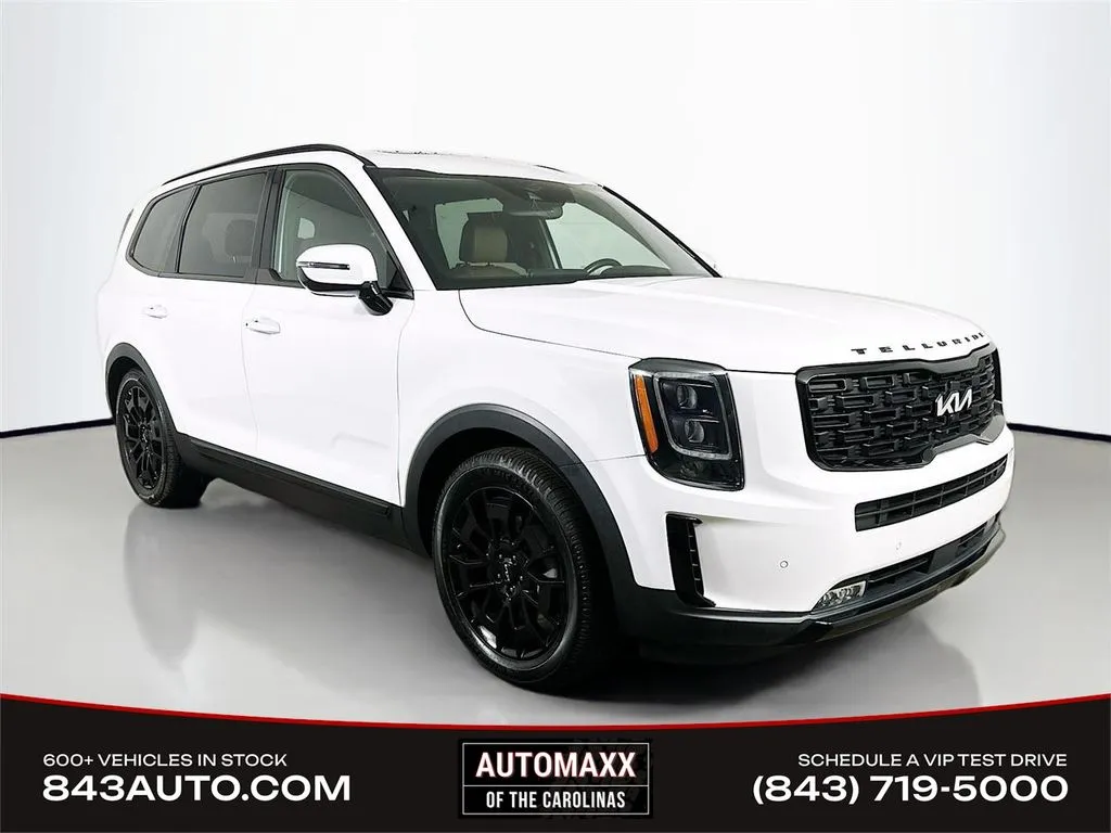 White 2022 Kia Telluride SX for sale in Summerville, SC