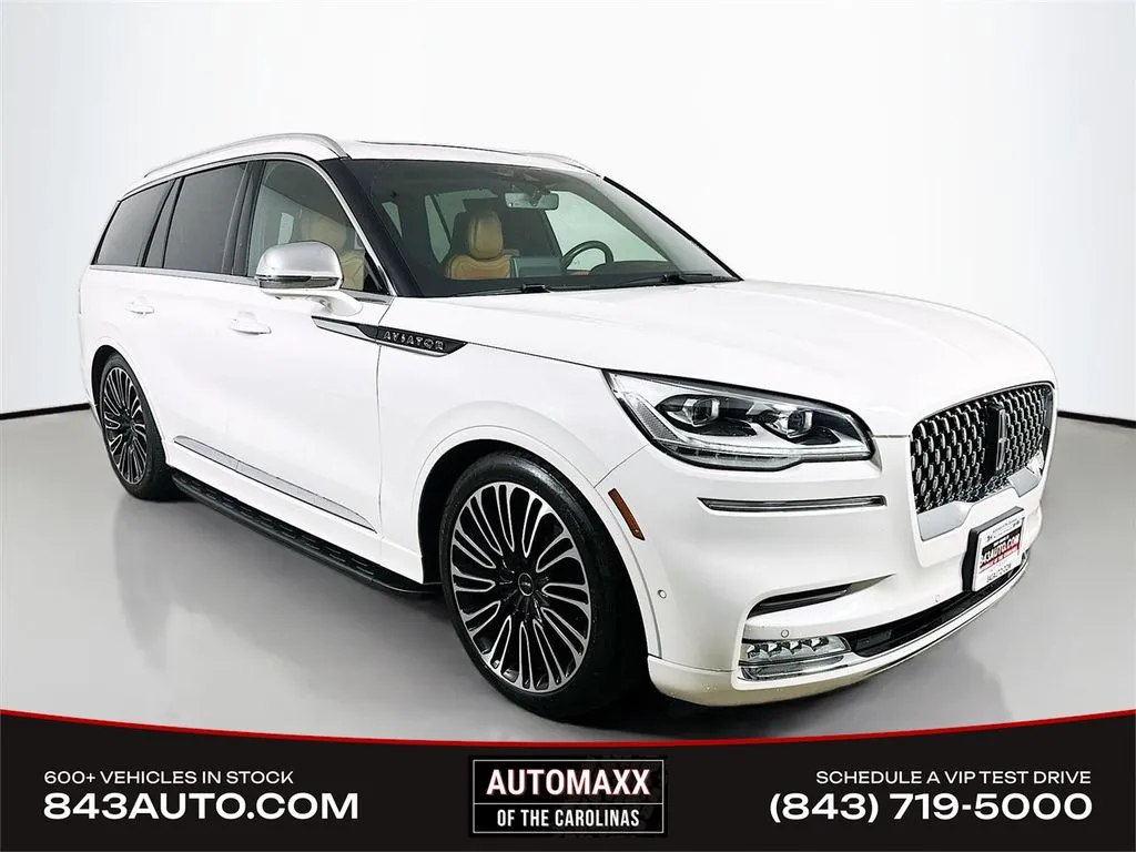 White 2021 Lincoln Aviator Black Label for sale in Summerville, SC