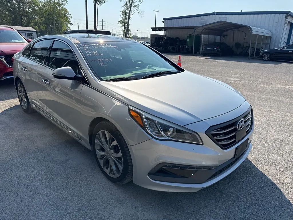 Silver 2017 Hyundai Sonata Limited for sale in Summerville, SC