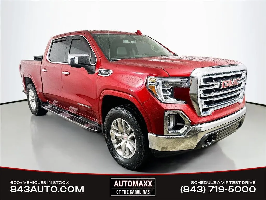 Red 2021 GMC Sierra 1500 SLT for sale in Summerville, SC