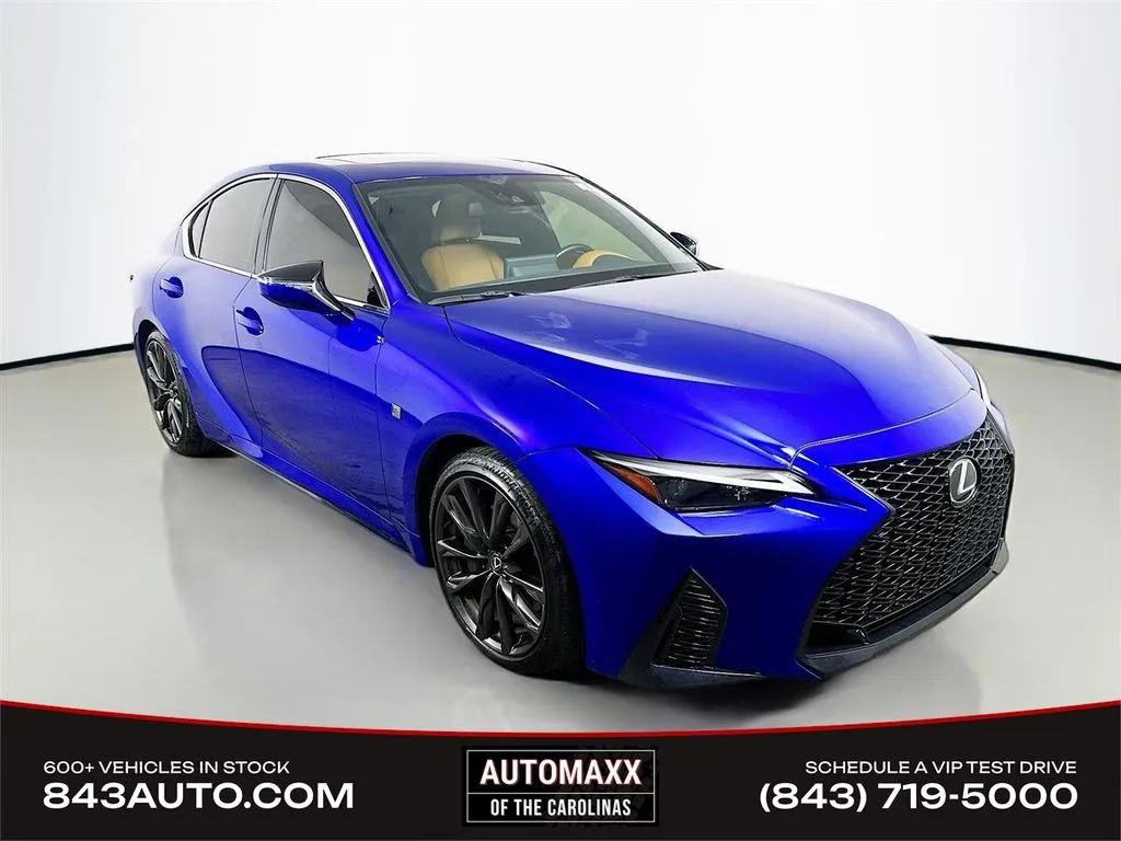 Blue 2025 Lexus IS 350 F SPORT Design for sale in Summerville, SC